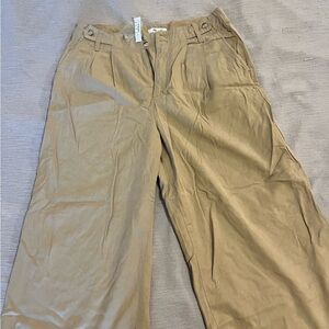 Madewell Women’s Harlow Wide-Legged Trousers, Unworn